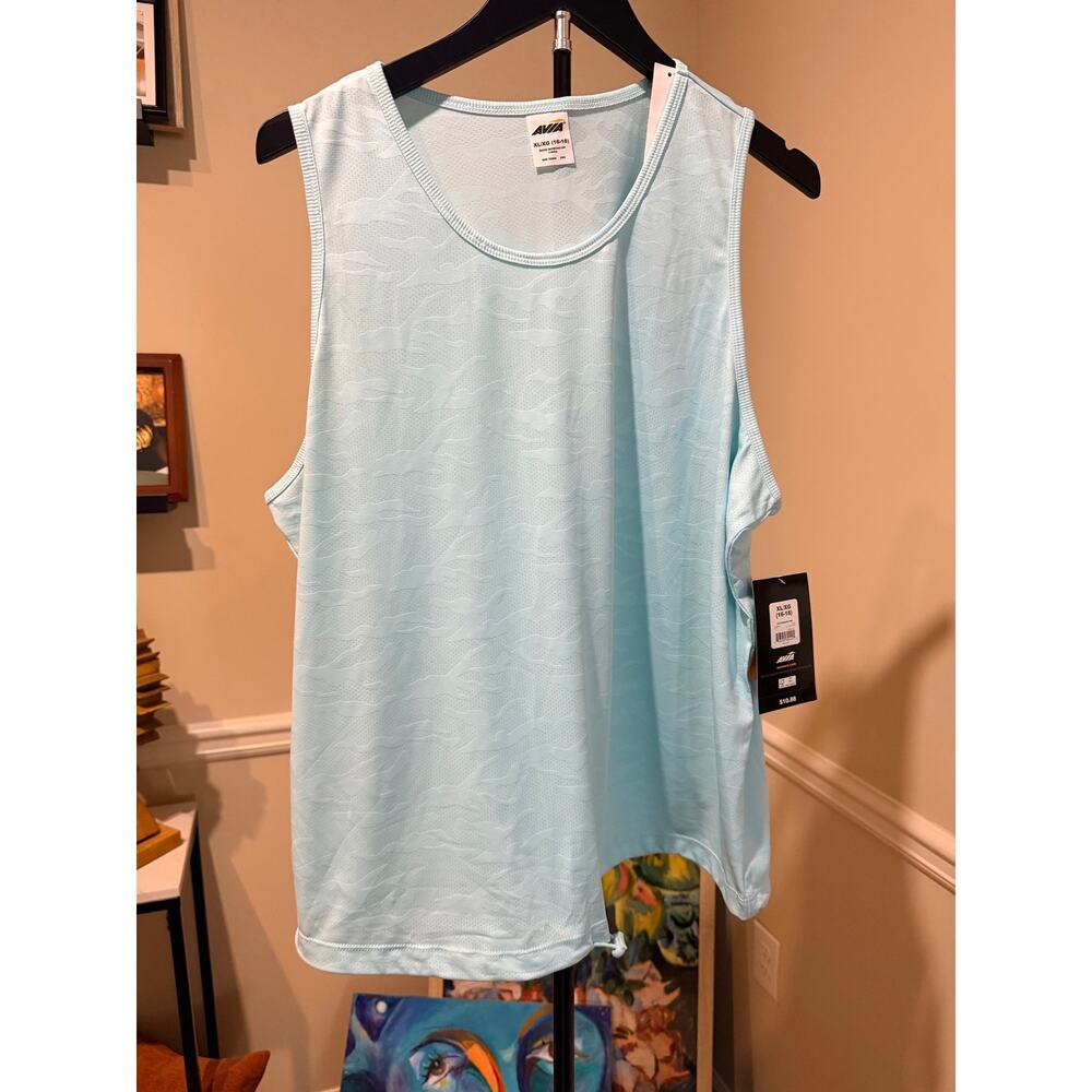 Avia blue tank top nwt xl